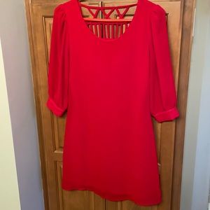 Red Sheath Dress